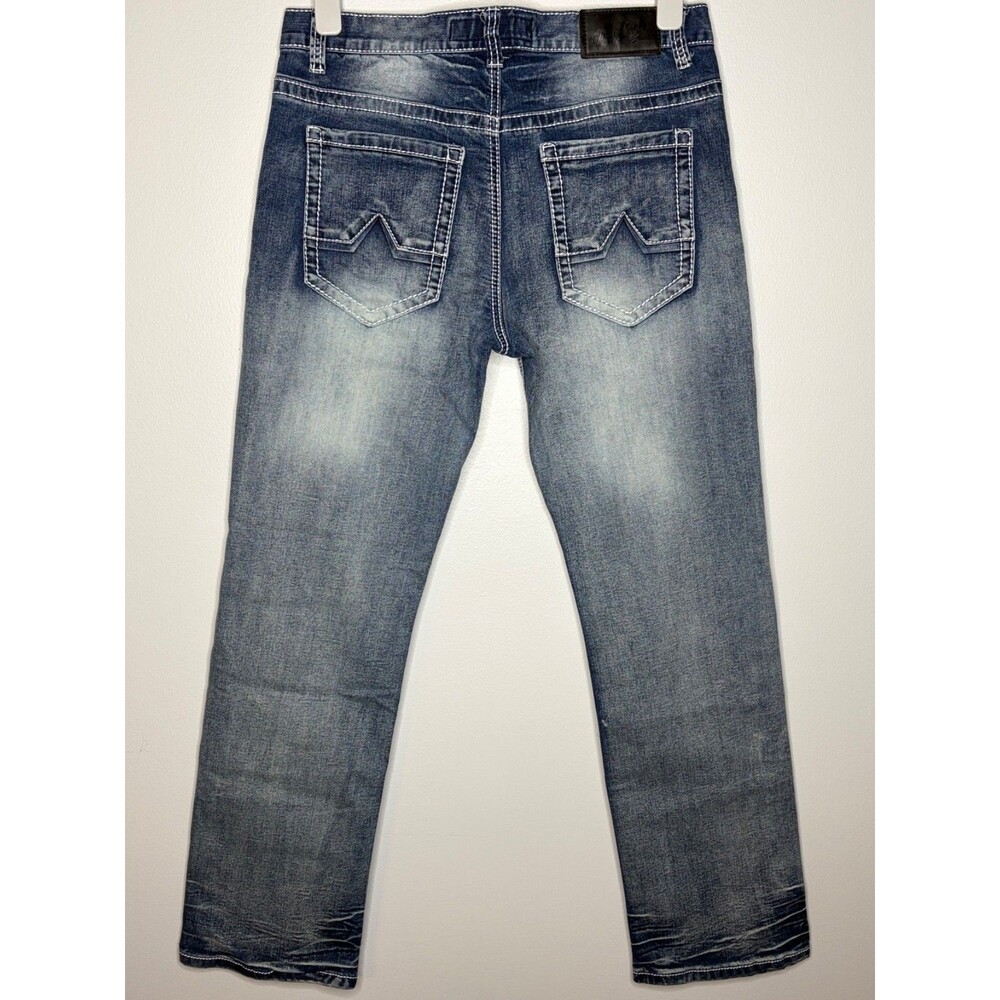 TRUE LUCK WOMEN'S BLUE COTTON BLEND JEANS SIZE 32